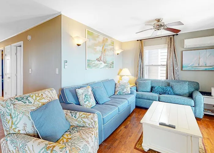 Oceanfront Happy House Duplex With Ocean View Wifi Washer & Dryer & Direct Access *
