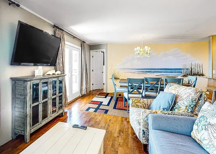 Oceanfront Happy House Duplex With Ocean View Wifi Washer & Dryer & Direct Access Ocean City